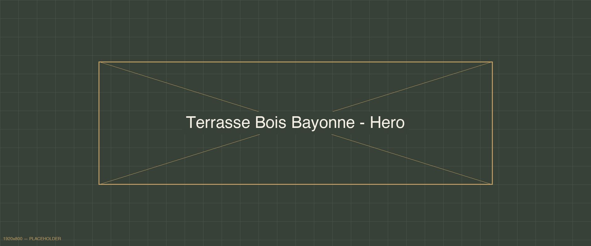 Terrasse bois contemporaine intégrée dans un jardin à Bayonne